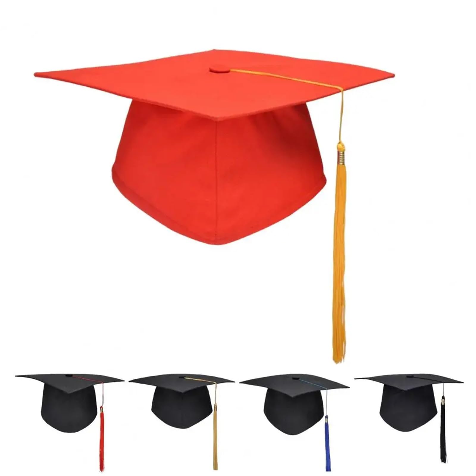 ULTECHNOVO 6pièces Mini Chapeau De Graduation Pour Bouteilles De Décoration Festive Pour Célébrations De Et Graduées