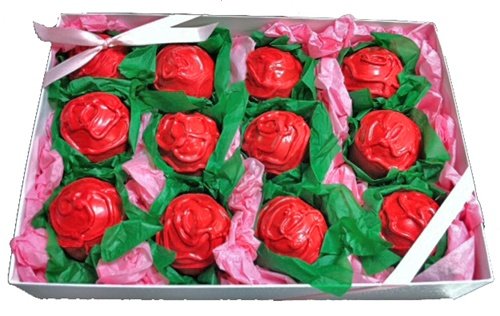 Rose Design Truffles Gift Box #TOP1
