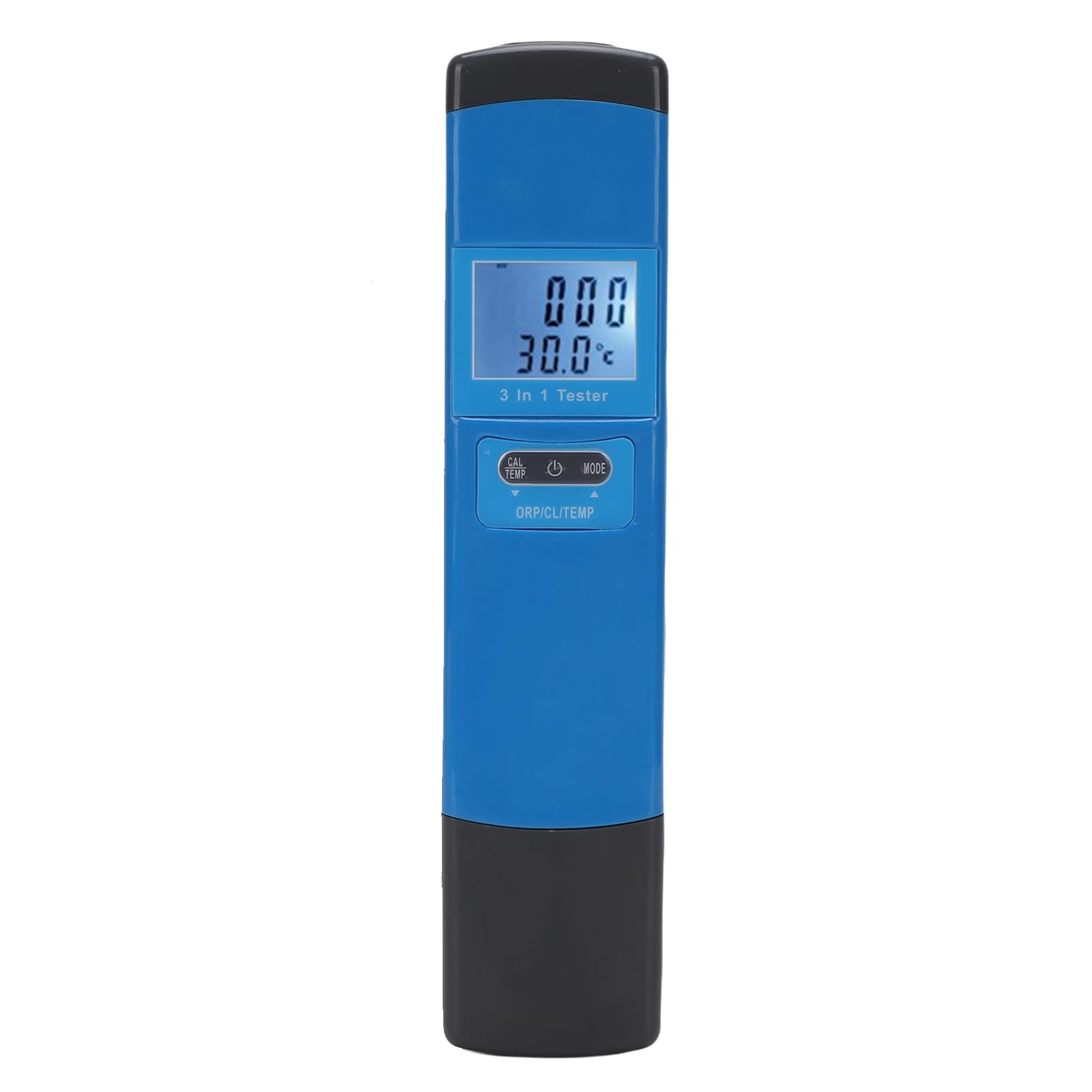 Kit di misurazione digitale di ORP, cloro e temperatura, misuratore wireless della qualità dell’acqua della piscina con display retroilluminato, tester 3 in 1 di ORP, cloro e
