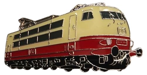 Lenimia Multicolour Retro E-Locomotive E103 Lapel Pin, Badge, Emblem, Polybag