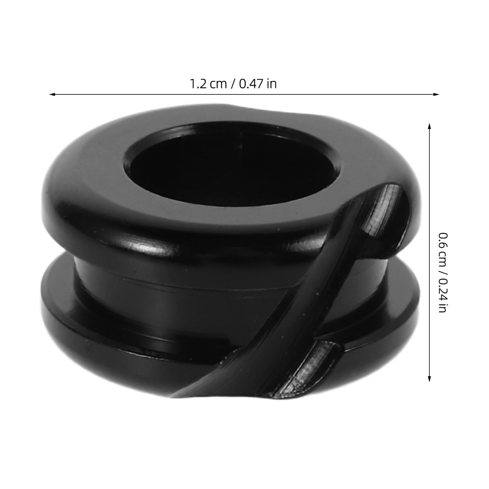 Abaodam Aluminum Alloy Peep Sight High Precision Accessory for Target Practice and Competitive Shooting for Recurve and Compound Equipment