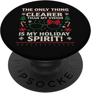 Unique Funny Ugly Christmas Phone Grip Sweater Grandma Women PopSockets Adhesive PopGrip