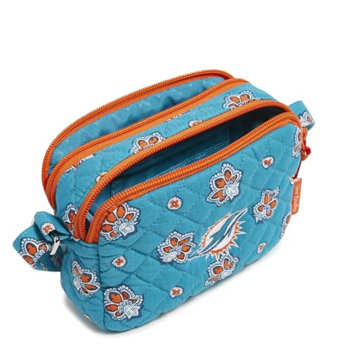 Image of Vera Bradley womens Cotton Small Stadium Crossbody Bag
