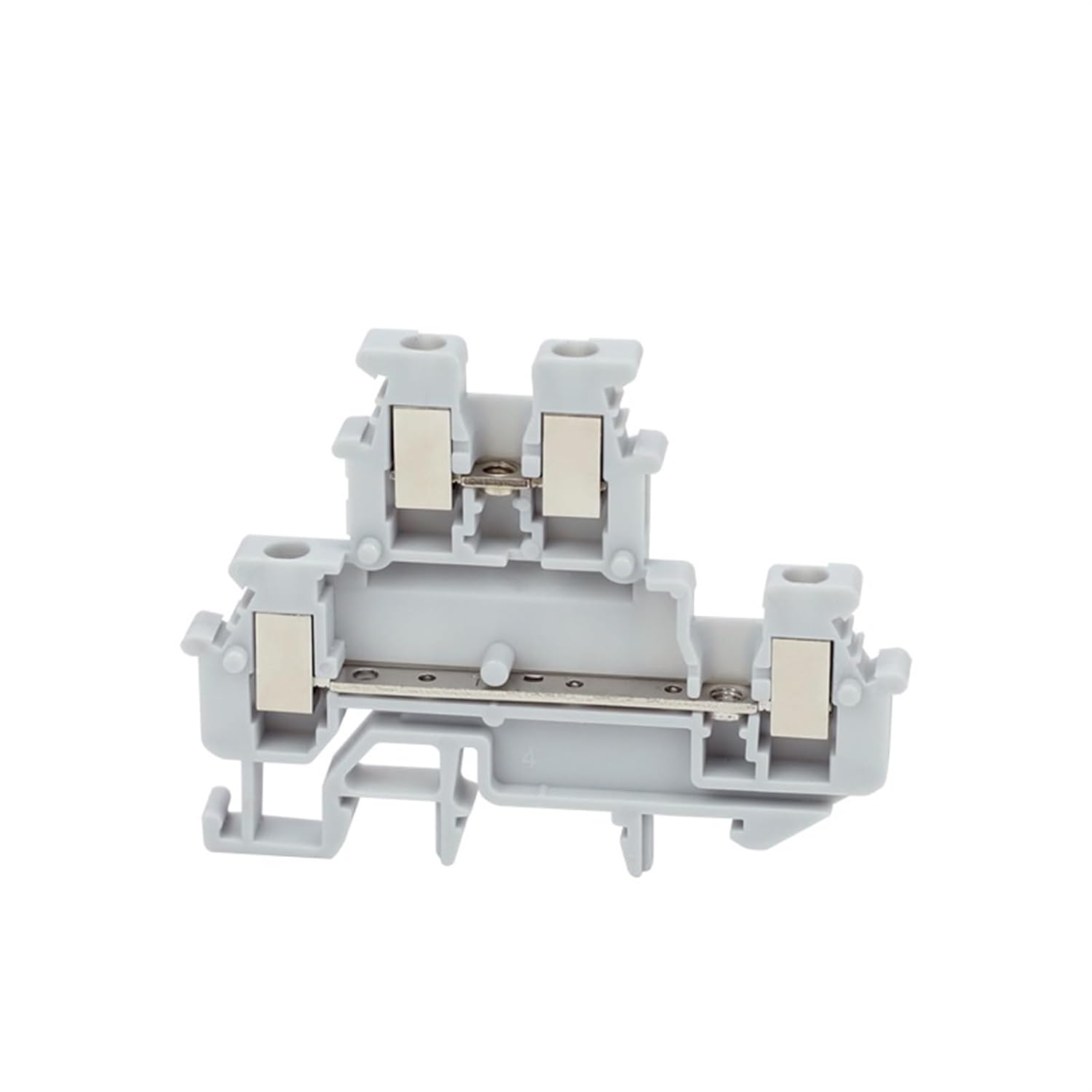 MBKKB2.5 Double Level Terminal Block 2.5mm² 2 Layers Wire Connector Din Rail MBKKB 2.5(Clamp WKF35)