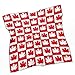Canada Day Maple Leaf Square Silk Scarf for Women Fashion Neck Hair Wrap Head Scarves Bag Decoration 27''x 27'', 0ne size