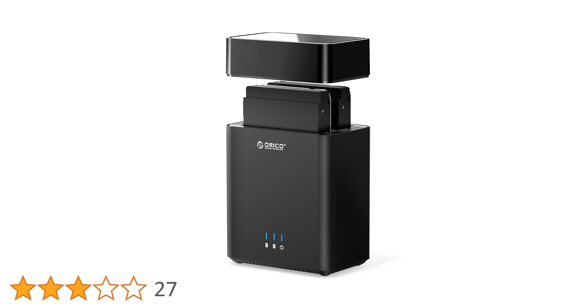 【新品】ORICO 2-BAY ハードディスクケース　20TB 3個セット Amazon.co.jp: ORICO HDD ケース 2台 外付けハードディスク