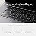 Moshi ClearGuard Keyboard Protector for MacBook Air 13