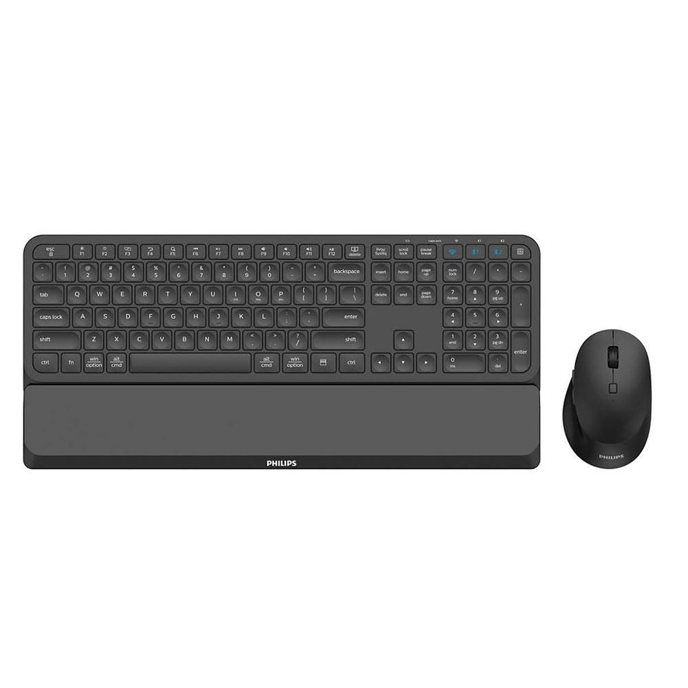 Philips Teclado y Ratón SPT6607B/16 Negro - Marca EAN: 8712581779962