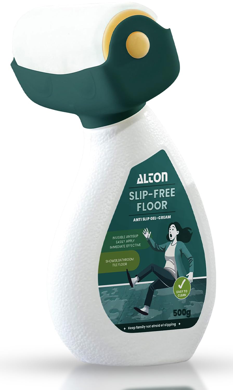 ALTON Slip-Free Gel | Invisible Effect, Anti-Slip & Anti-Skid Gel For Bathroom, Kitchen, Floors | Safe for Floors–No Damage | Works on Tiles, Stone, Marble, Ceramic, Porcelain | Lasts 3-5 Years (500g)-picture-11