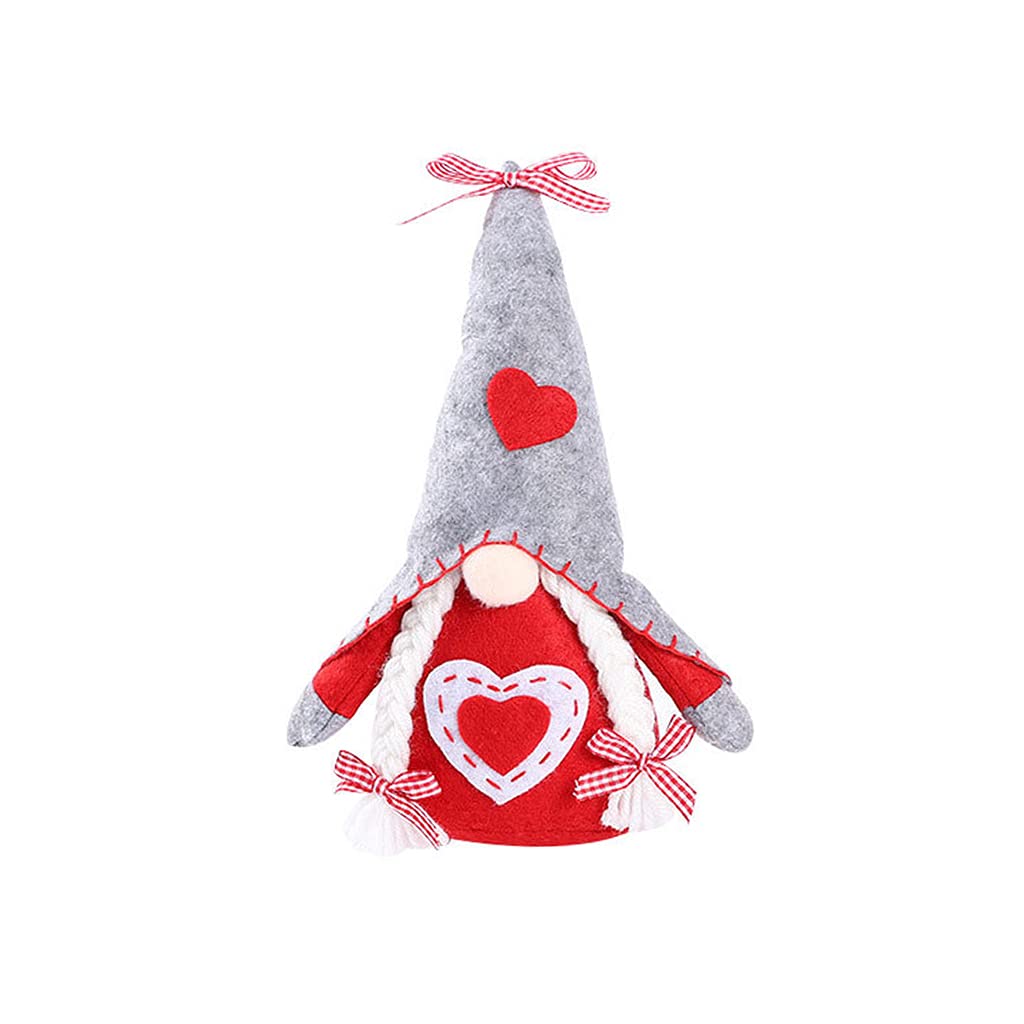 Christmas Gnomes Plush Dwarf Christmas Decorations Plush Holiday Esstentials Witch with Beards Table Ornaments Decorations Indoor Cute for Home Bedroom Indoor Table
