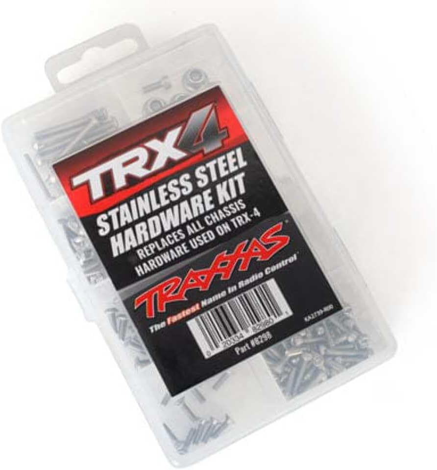 8298 TRX-4 Stainless Steel Hardware Kit, Silver