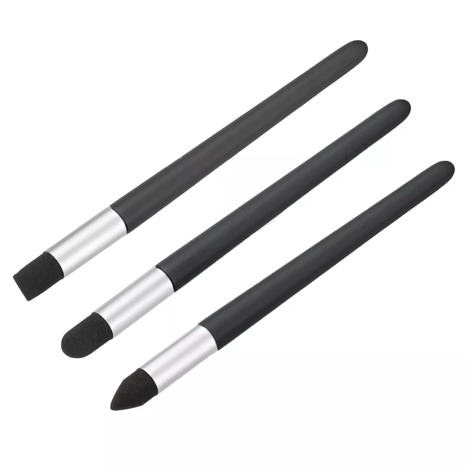 ART RANGER 3 Size Sketch Pen Brush Rubbing Sponge, 3Pcs Washable Sketch Rub Pen,Color Shaper Paint Mixing Tool for Smearing Blending Highlighting Detailing Inclined Tip/Round Tip-image-41