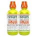 Produktbild The Breath Co. Dry Mouth Mundspülung Gegen Trockenen Mund - Mundgeruch Bekämpfen mit von Zahnarzt Empfohlener Mundspülung Gegen Mundgeruch - Kribbelnde Minze (Tingling Mint), 500 ml x 2 (2er Pack)