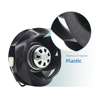 Ebm Papst R3G190-RB01-08 230VAC 38W Cabinet Centrifugal Fan, 190mm, IP54, 2370rpm, Compatible with Radiator, Desktop, Graphic Cards, Receiver, Transmission Coolers, Projector