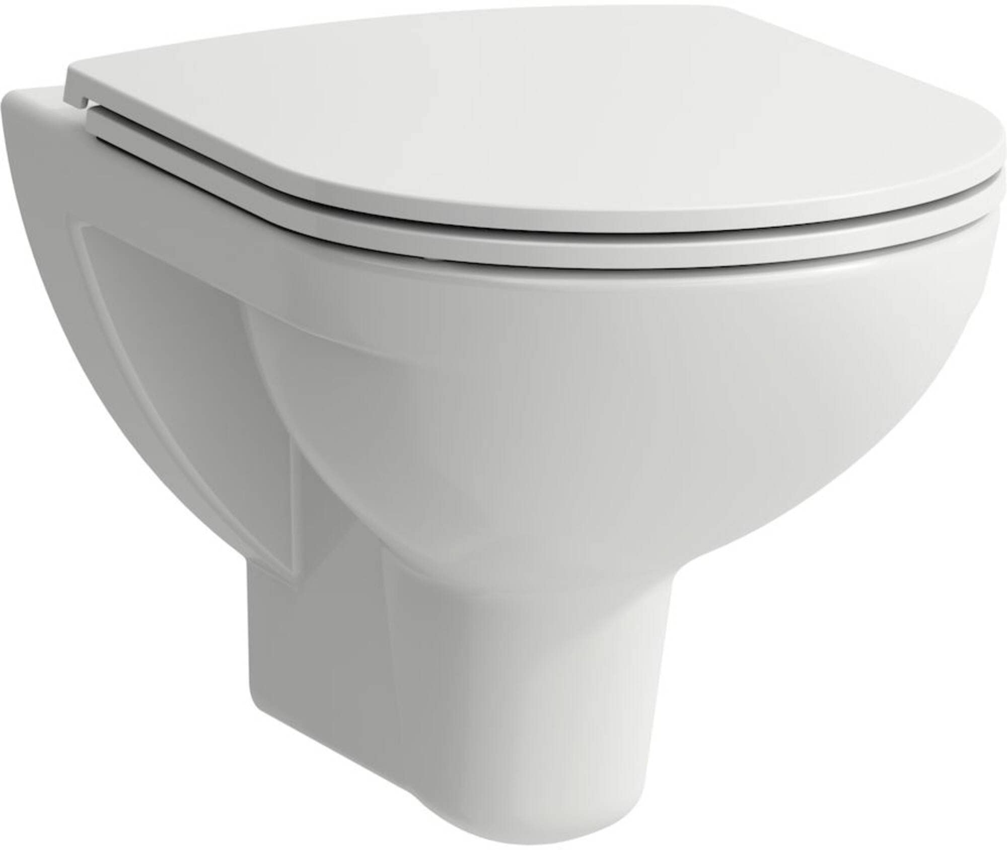 Laufen Pro Pack Wand-WC Rimless mit Slimseat Sitz Weiß