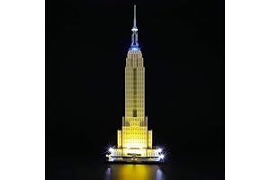 Empire State Building LED Lighting Kit - Elevate Your Lego® Masterpiece