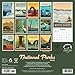 Willow Creek Press, National Parks Classic Travel Posters Wall Calendar, 12'' X 12'', 18-Month Calendar with Stapled Binding