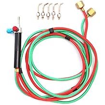 Jewelry Micro Mini Gas Small Torch Welding Soldering Gun Soldering Torches Soldering kit with 5 Weld tips, Multi-Function Mini Little Torch Soldering Welding Soldering Brazing Tools