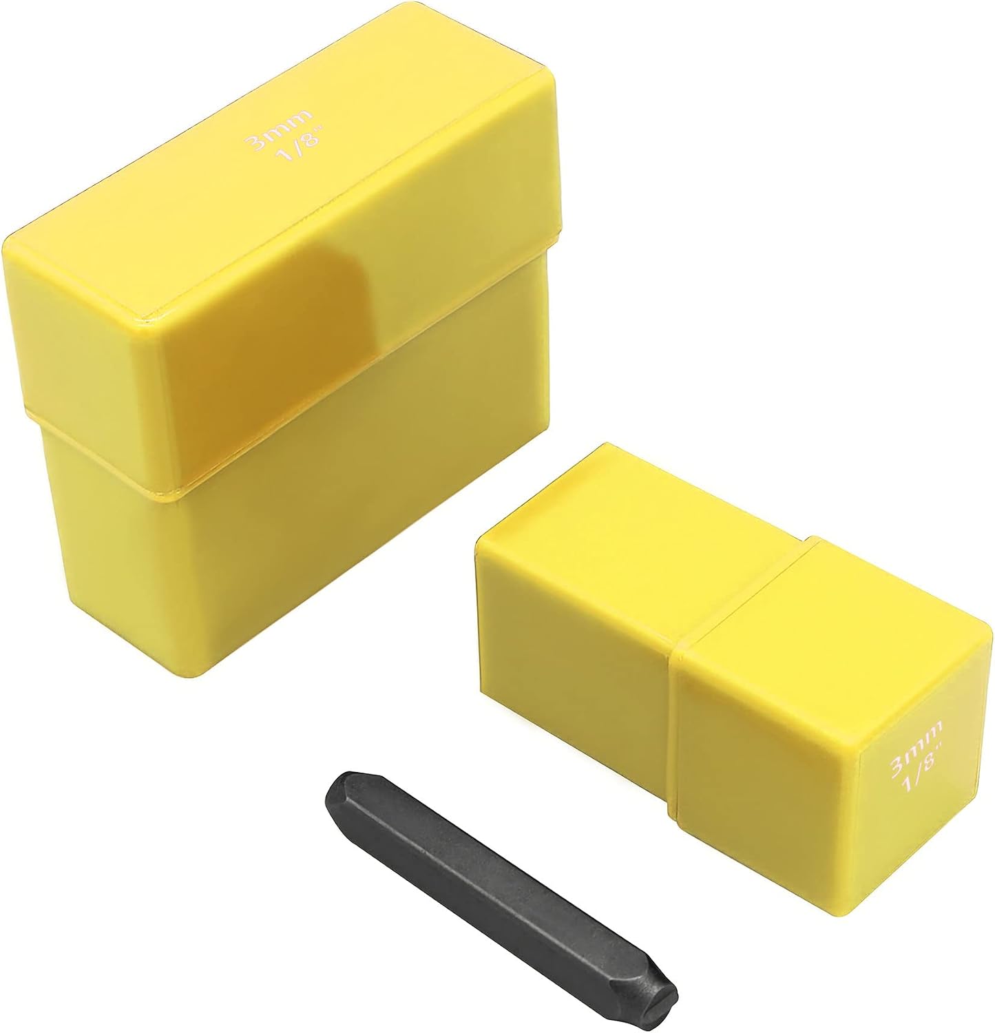 FOCMKEAS Number and Letter Stamp Set, 1/8"(3mm), Metal