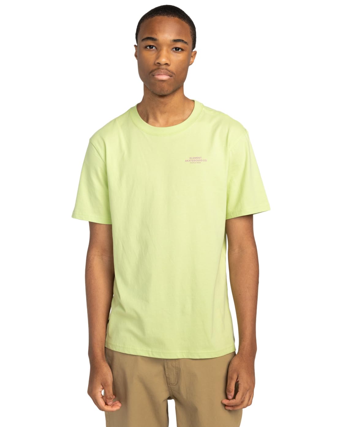 Element T-Shirt Skateboard CO SS Young Mens Green XS
