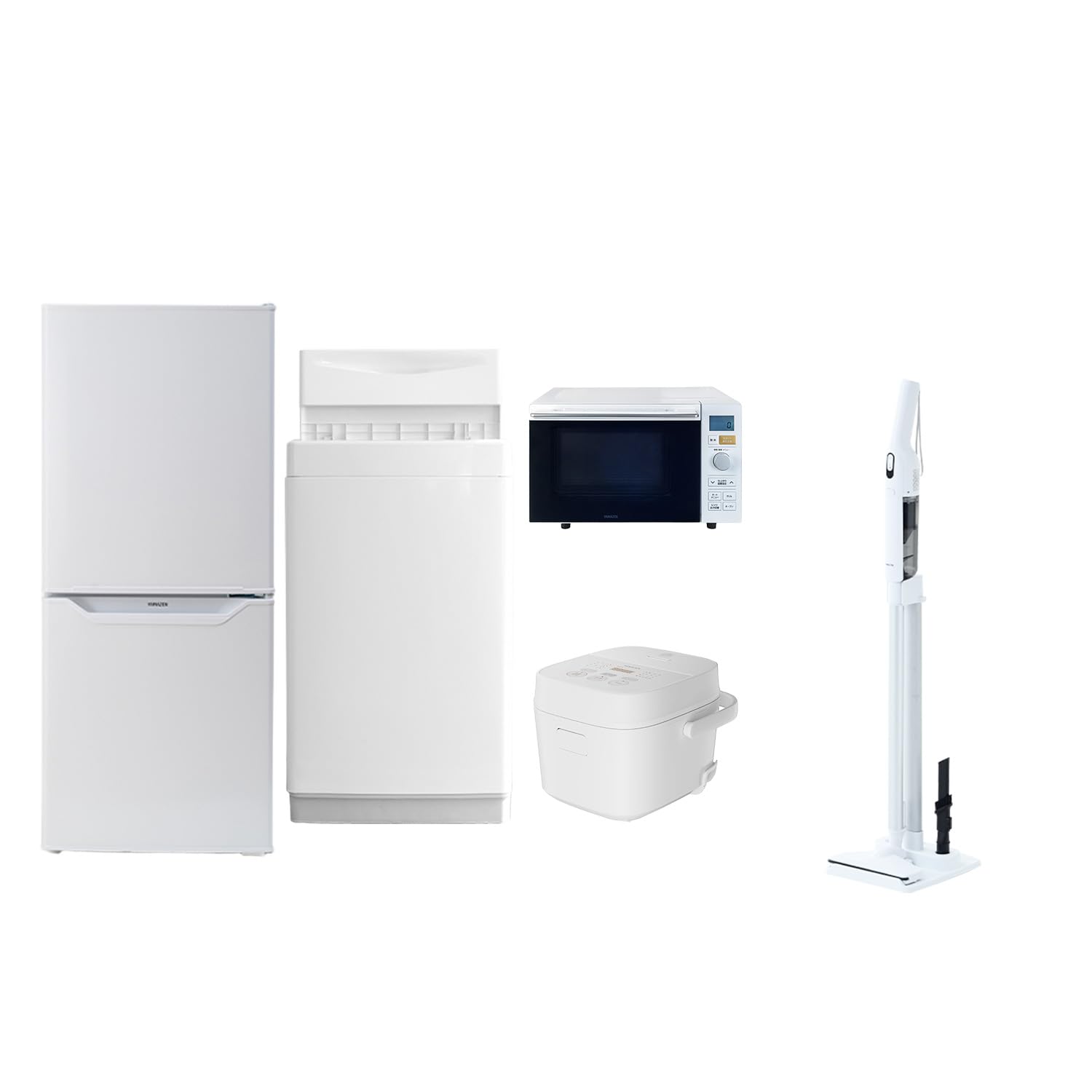 Amazon.co.jp: [山善] 【新生活家電5点セット】 家電セット 冷蔵庫106L