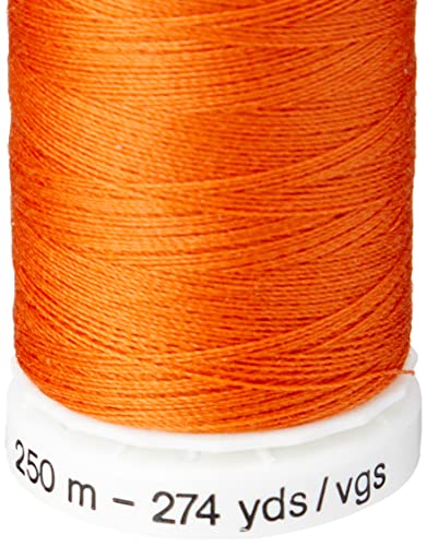 Gutermann Sew All Polyester Thread, 250Mtr, Orange Dusk (0982), 5.5 x 2.7 x 2.7 cm - Image 3