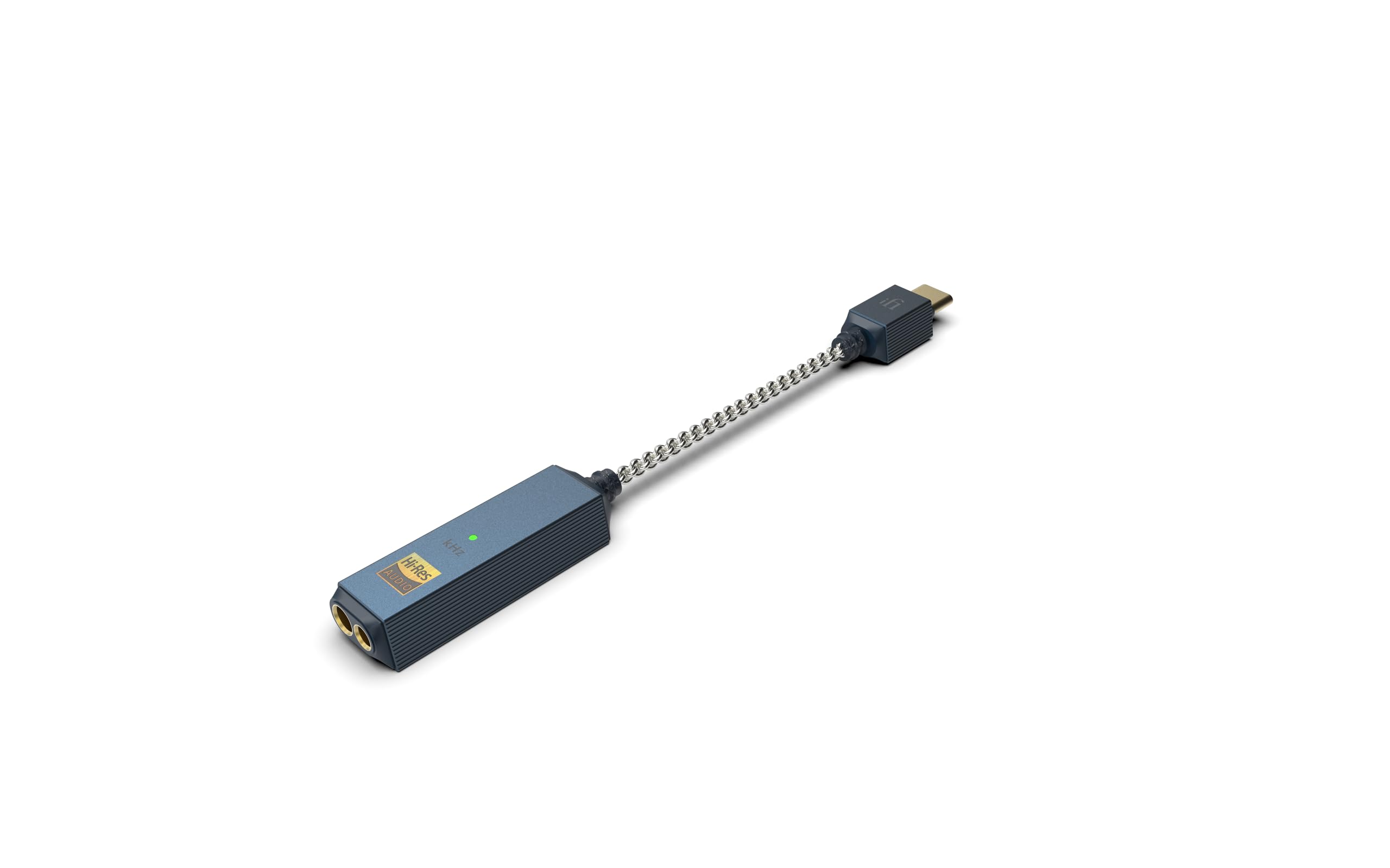 iFi GO Link 2 Max Amplificatore DAC USB per cuffie – Doppio ESS Sabre, uscita bilanciata da 241 mW, jack da 4,4 mm, audio ad alta risoluzione, basso rumore, miglioramento della gamma dinamica