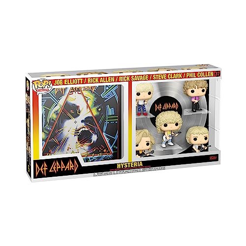 Funko Pop! Album Deluxe: Def Leppard - Hysteria Tour - (1987) - Figura de Vinilo Coleccionable - Idea de Regalo- Mercancia Oficial - Juguetes para Niños y Adultos - Muñeco para Coleccionistas