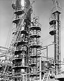 Posterazzi Oil construction Bay Petroleum Refinery Chalmette Louisiana USA Poster Print, (24 x 36)