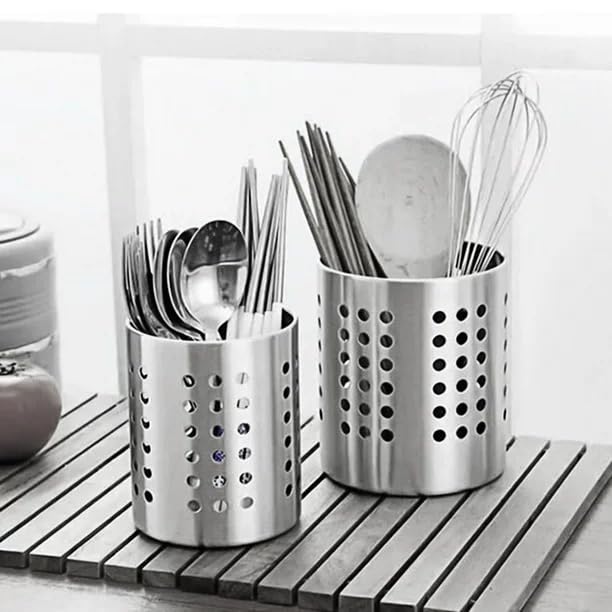 finality Stainless Steel Cutlery Holder for Kitchen - Spoon Set for ...
