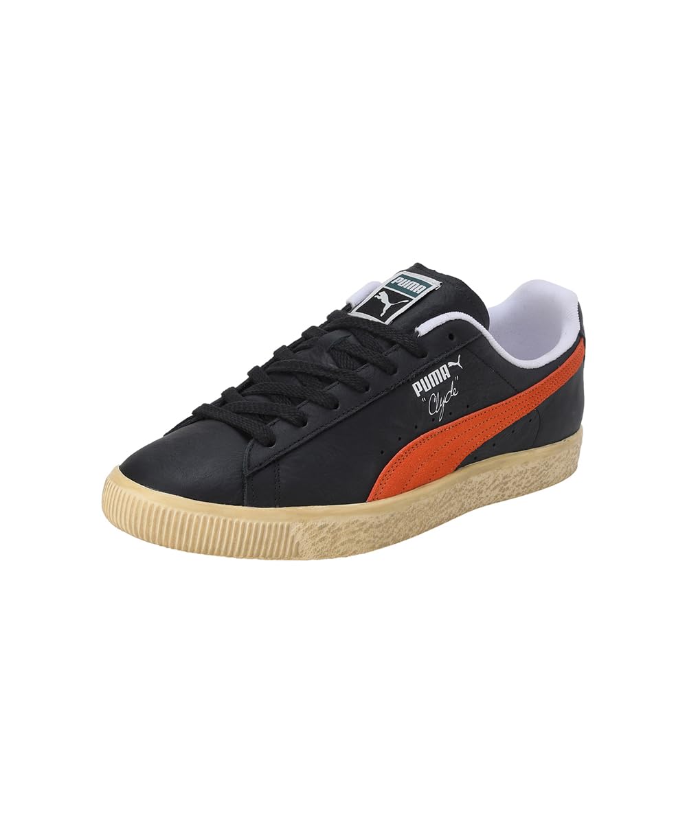 See full amazon price history chart for Puma Unisex-Adult Clyde Vintage Black-Rickie Orange Sneaker - 7 UK (39468702) Puma Unisex-Adult Clyde Vintage Black-Rickie Orange Sneaker - 7 UK (39468702) (B0CJC5S29W) Amazon Price History, Amazon Price Tracker