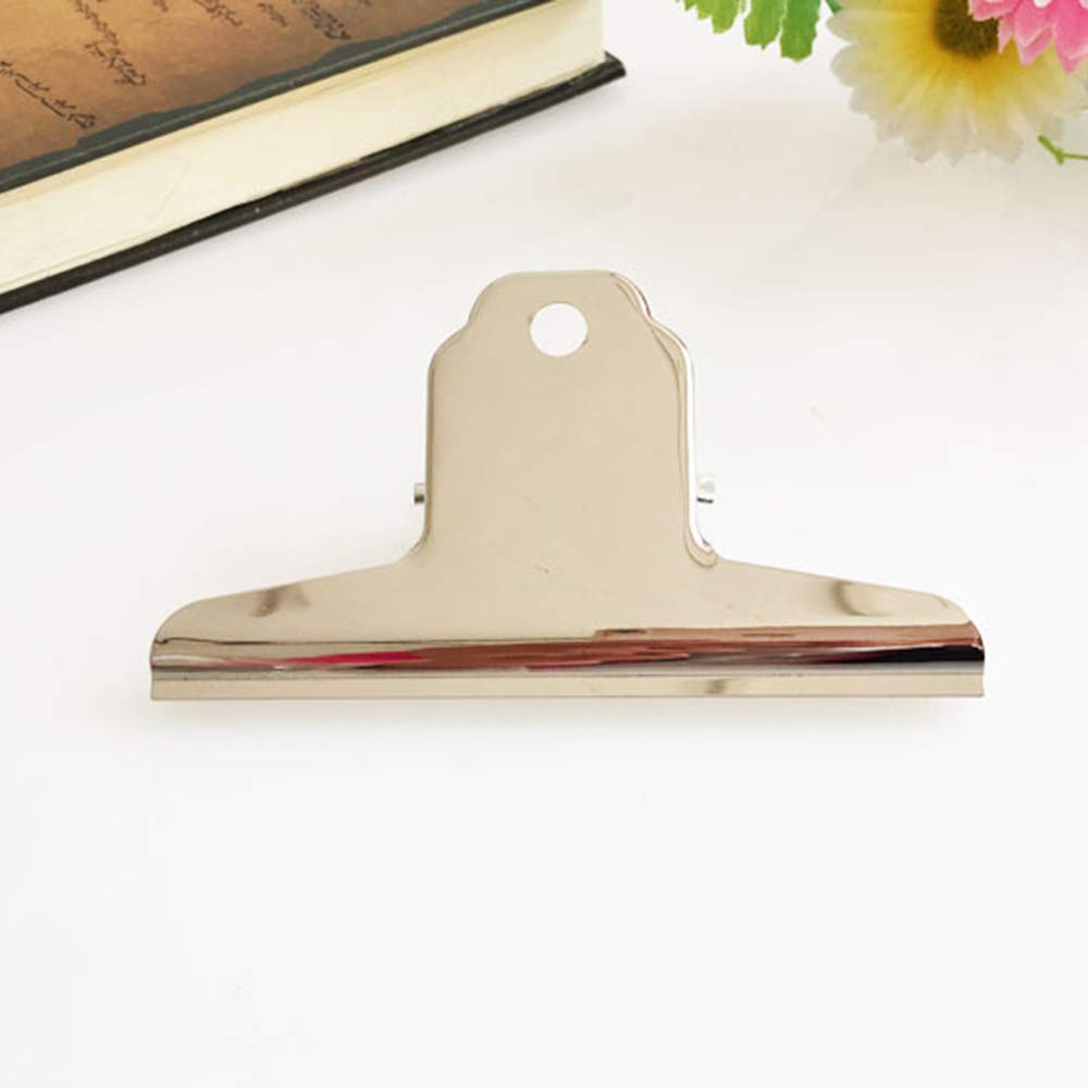 Lot de 10 pinces de grande taille pour la maison Bulldog - 16 cm