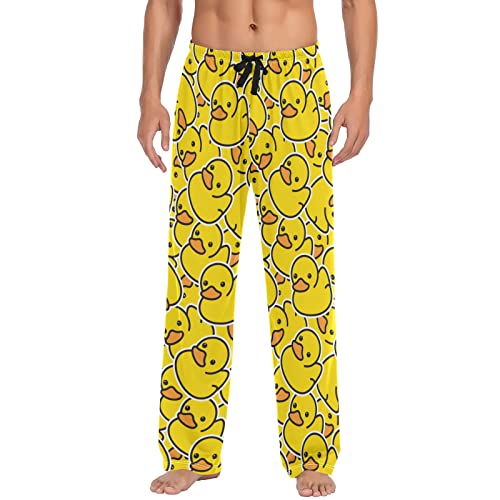 Ollabaky Men's Pajama Pants Pjs Bottoms with Pockets Sleep Lounge Pants for Men - Main Image