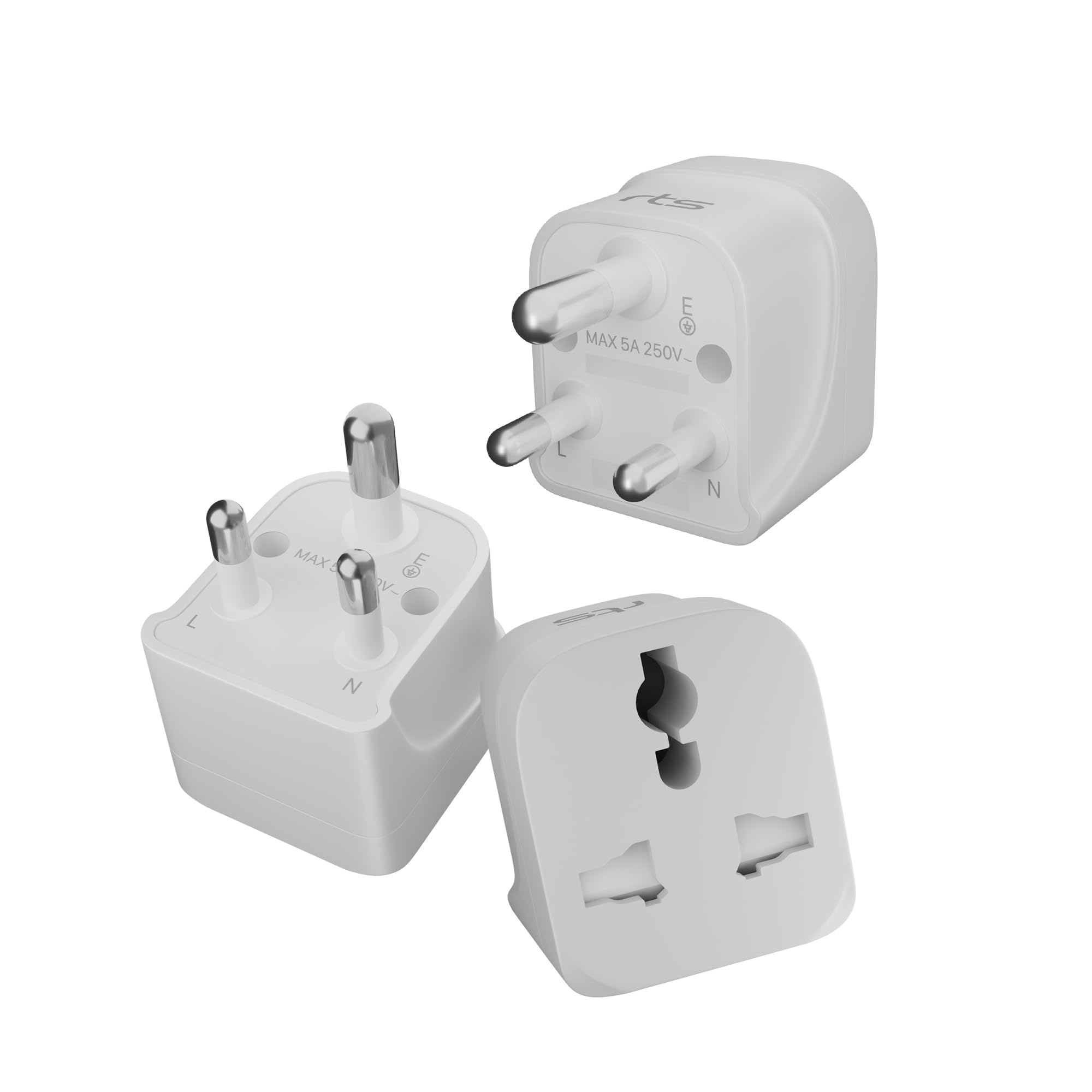 rts UK Adapter for Indian Pins, India to UK UAE, Hong Kong, Dubai, UK Power Adapter Converter- Type G - Perfect for Laptop, Camera, Phones, Chargers, iPhone, tablets, Bluetooth speakers White (1 Pack) — Amazon image 32