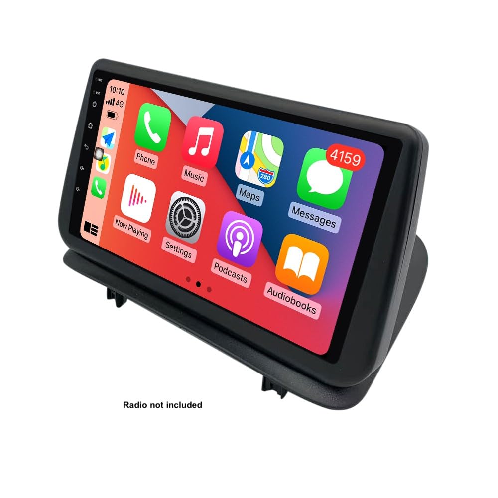 Kit Montaggio adattatore Autoradio, Mascherina 9" pollici per Renault Clio 2005-2014