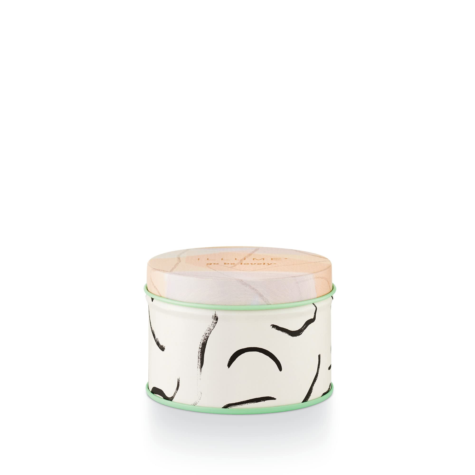 ILLUME Go Be Lovely Coconut Milk Mango Small Fleur Tin Candle