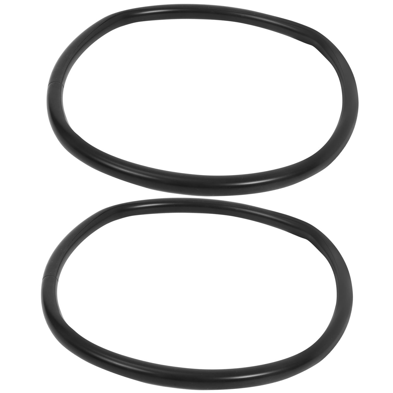 Copertura Antiscivolo per Anello Carrozzina in Silicone Nero