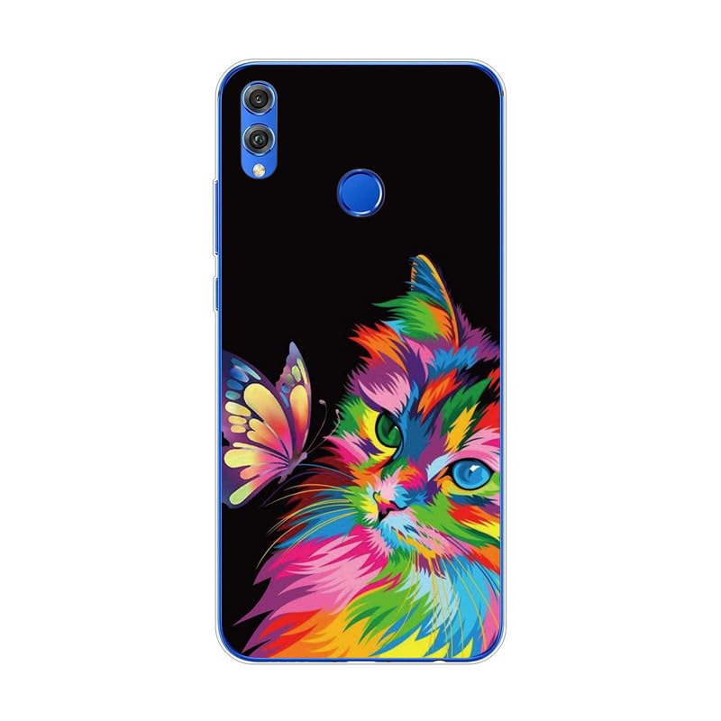 Cover Compatibile per Huawei P20 Lite, Custodia TPU Soft Gel Silicone