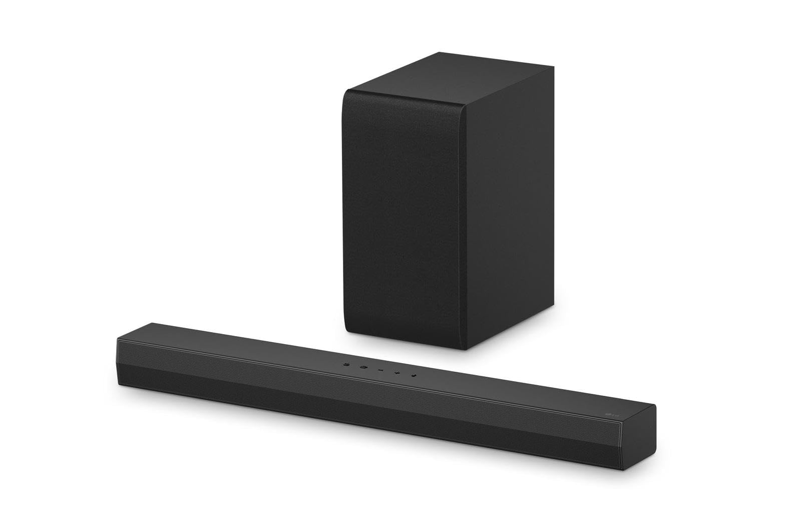 LG S40T Soundbar TV 300W su 2.1 Canali con Subwoofer Wireless, Dolby Digital, DTS, AI Sound Pro, HDMI ARC, Bluetooth, Ingresso Ottico, USB