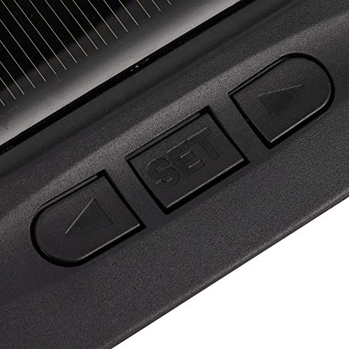 Qiilu Universel Auto HUD Affichage Tête Haute Projecteur Multifonctionnel Compteur de Vitesse GPS Affichage Vidéo Aérien du Véhicule de Solaire