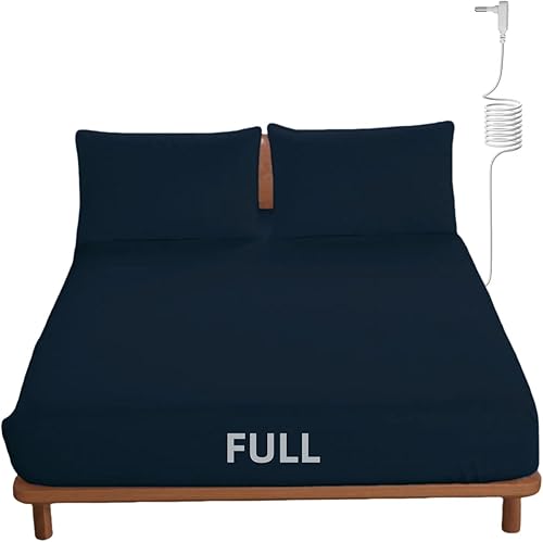 Miniatura 7 de OKOHEY Grounding Fitted Sheets with 15ft Earthing Cord, Queen Size, 90% Organic Cotton + 10% Silver Fiber, Soft & Breathable Grounded Sheet for White