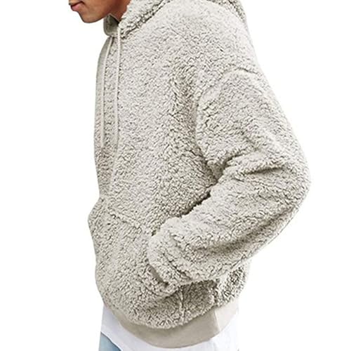 Sudadera ligera de hombre con capucha y textura suave miniatura 2