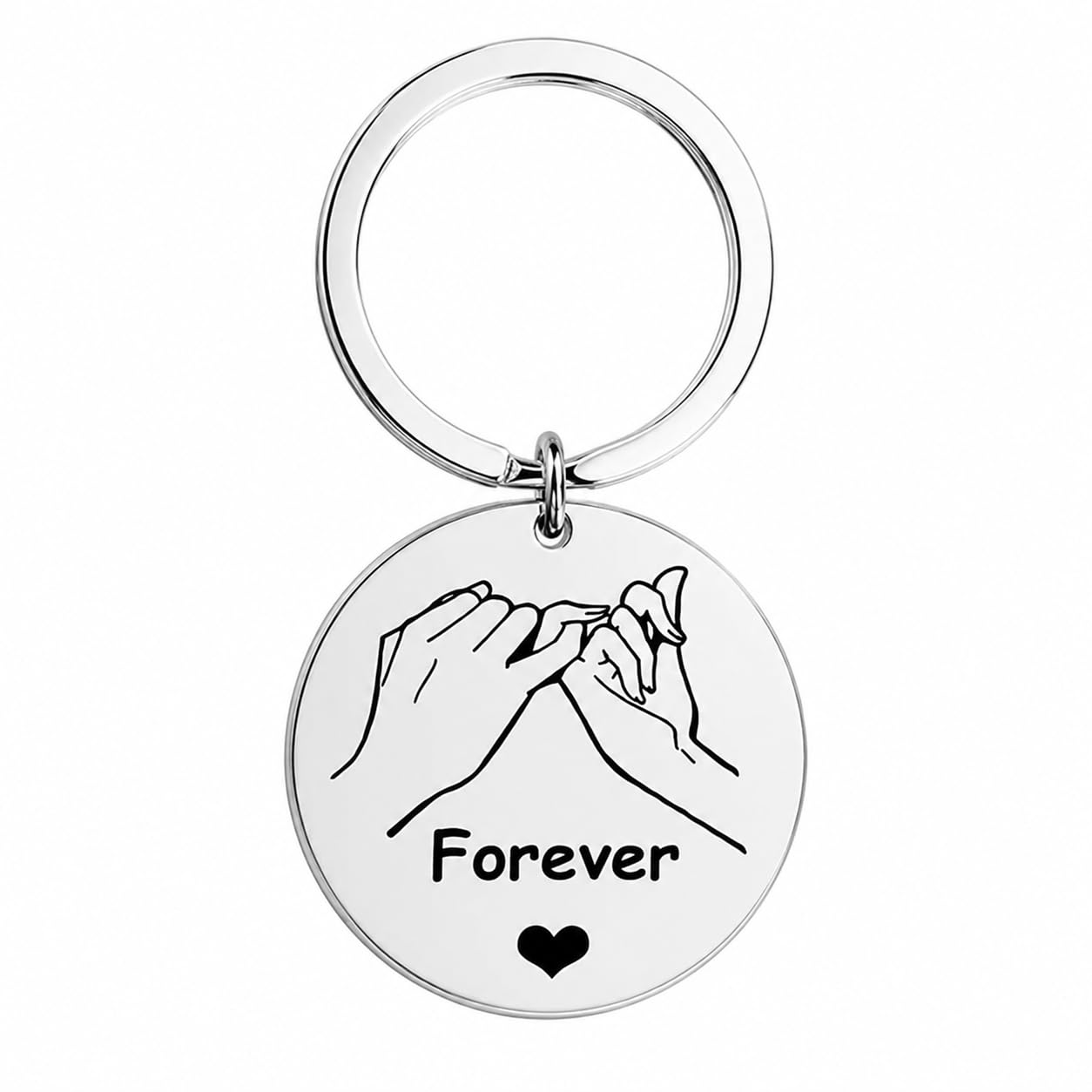 Pinky Promise Keychain Gifts for Couples Best Friends Forever Gifts Key Chain for Boyfriend Girlfriend Anniversary Birthday Gifts for Husband Wife-image-27