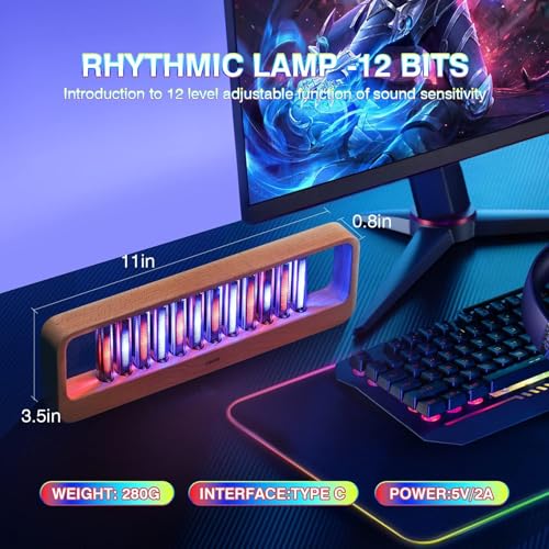 Lumière LED à spectre musical multi-modes avec synchronisation automatique - 7