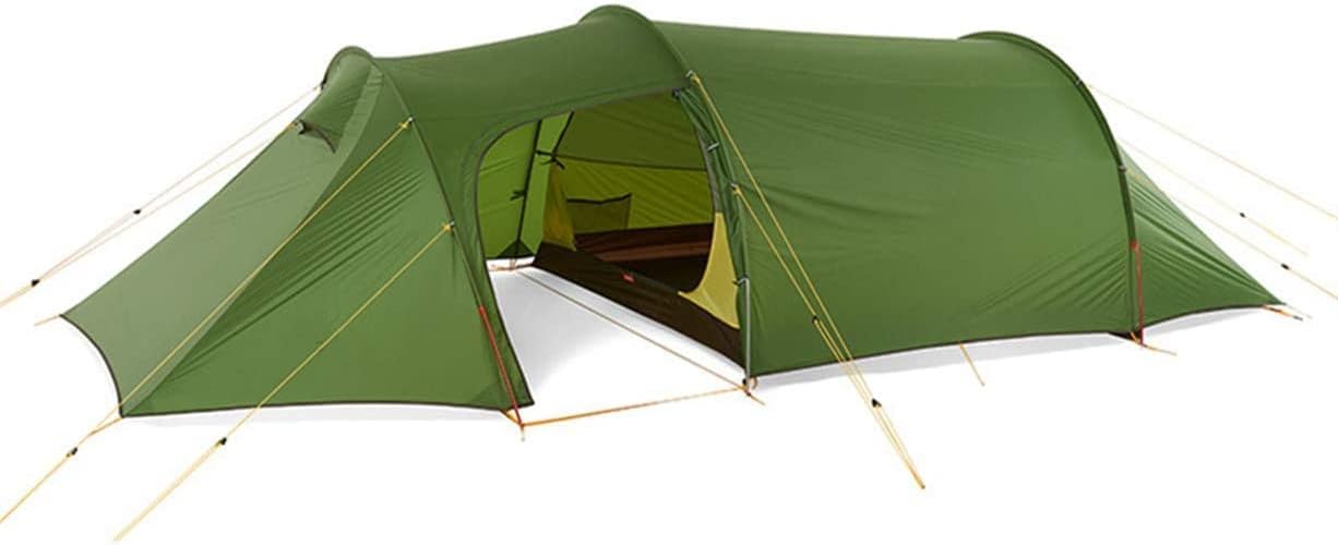 3 Person Waterproof Lightweight Camping Hiking Tent with Footprints(Color:Green)