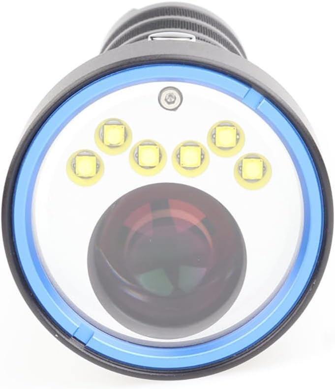 Kraken Sports NR-LEP01 Dive Light – 2500 Lumen Flood & Precision Spotlight, High-Performance Underwater Illumination for Spearfishing, Diving & Exploration