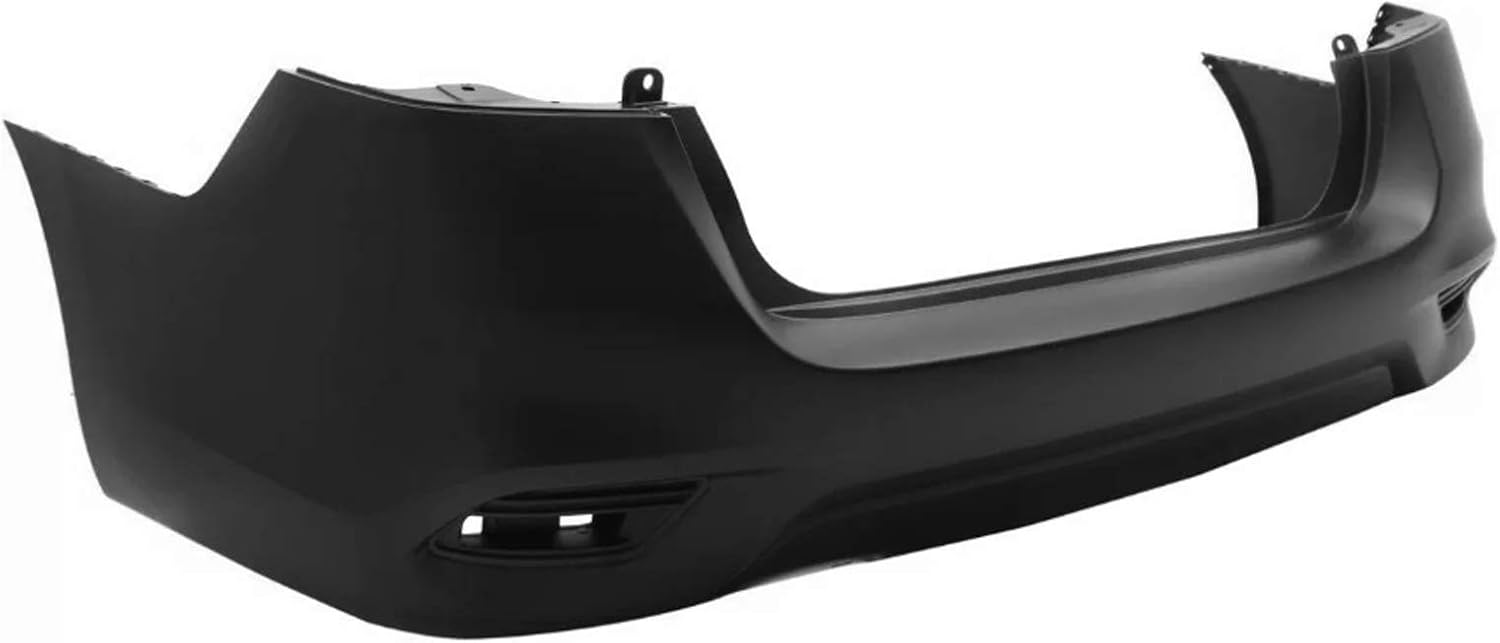 Primered, Rear Bumper Cover for 2016-2019 Nissan Sentra SR 16-19, NI1100313