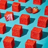 The Marshmallow Shop Strawberry Marshmallow Bites β Gourmet Fluffy Sweet Marshmallows, Juicy Fruity Snack, Pack of 6, Dessert Topping & Treats