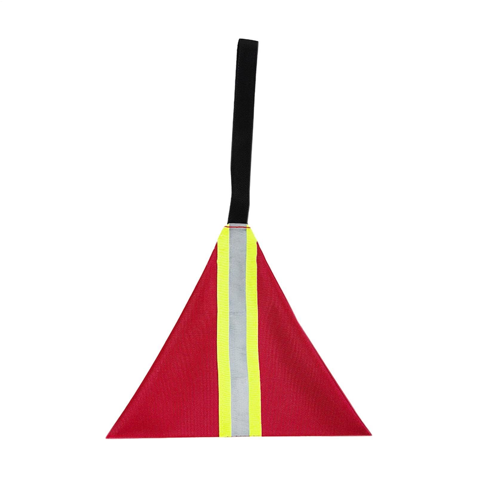 Banderas advertencia para remolque de kayak con montaje reflectante de camión