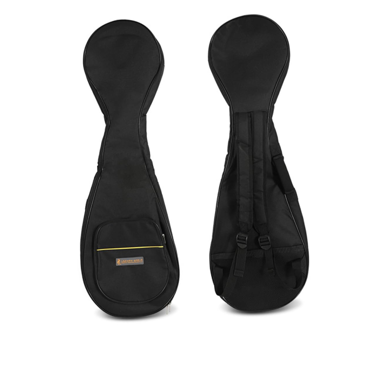 Pipa Instrumententasche Schwarz aus Oxford mit Tragegurt